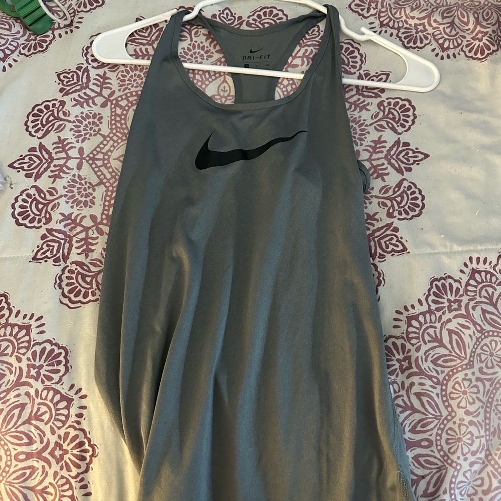 Nike Charcoal Dri-FIT Tank Top